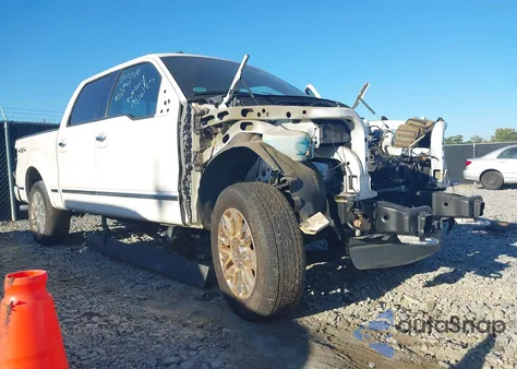 2013 Ford F-150 Platinum from USA, damaged, VIN 1FTFW1E66DFD52207
